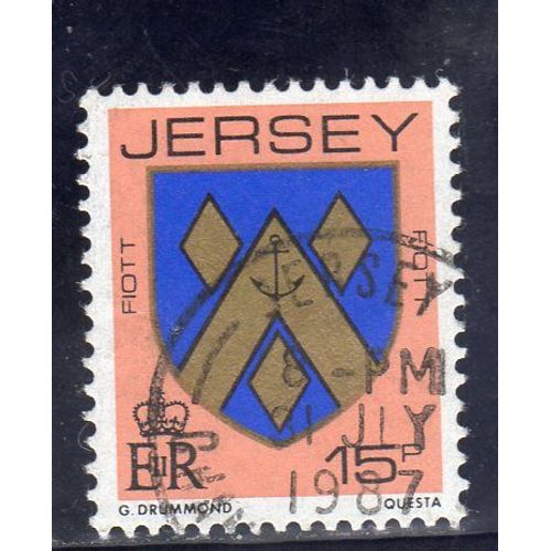 Timbre-Poste De Grande-Bretagne (Jersey)