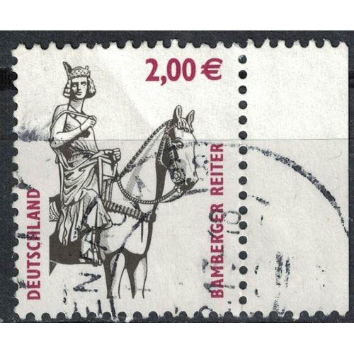Allemagne Oblitéré Used Stamp Chevalier Bamberger Reiter 2 Euro