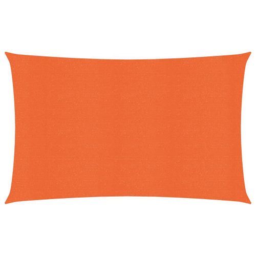 Vidaxl Voile D'ombrage 160 G/M² Rectangulaire Orange 5x7 M Pehd
