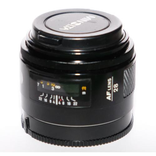 Objectif Minolta af 28mm f/2.8(Compatible reflex Sony à monture A)