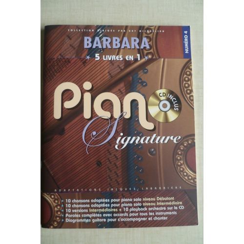 Barbara Piano Signature