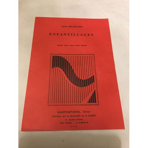 Enfantillages Harpe 4 Pieces Pour Harpe
