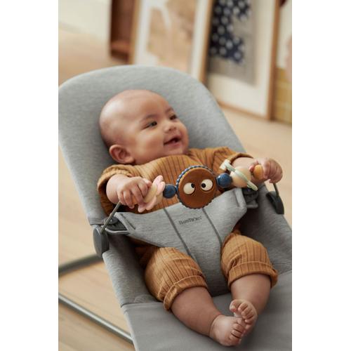 Arche d'activité BABYBJORN Jouet en bois Yeux Espiègles p/transat Babybjorn  Pas Cher 