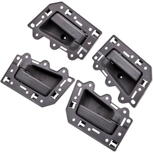 4x Poignée De Porte Intérieure Boulon Chromé Pour Jeep Grand Cherokee V8 3.7l