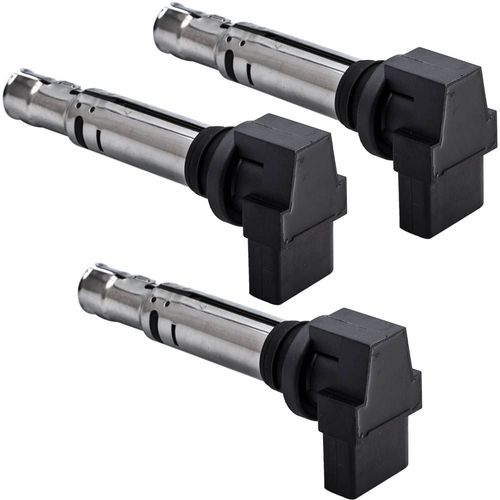 3x Pour Vw Golf Mk5 1.6 Fsi Essence (2003-08) Bobine D'allumage Crayon Packs