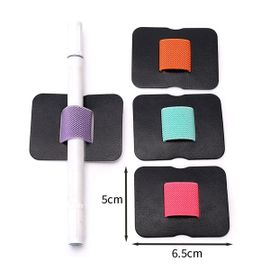 Paquet De 10 Porte-Stylos Pour Cahiers, Porte-Stylo Élastique Pour Presse-Papiers, Porte-Stylo Planificateur Couleur Aléatoire 6,5 X 5 Cm