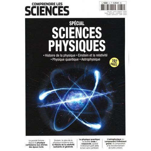 Comprendre Les Sciences 31 Special Sciences Physiques