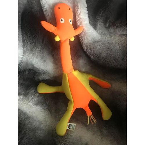 Doudou Girafe Jaune Et Orange Jelly Kitten 33 Cm