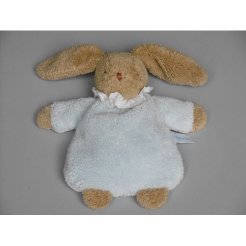 Doudou Lapin Trousselier Nid D'ange Bleu