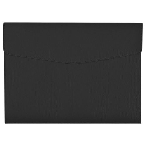 Porte-Documents En Cuir Pu A4, Dossier De Documents À Bouton-Pression A4, Poche A4 En Cuir Pu D'affaires, Organisateur De Documents 1 Pièces