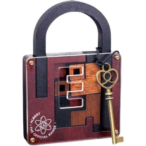 Niveau De Difficulté Élevé Iq Lock Puzzle De Casse-Tête En Bois Classique Pour Adultes