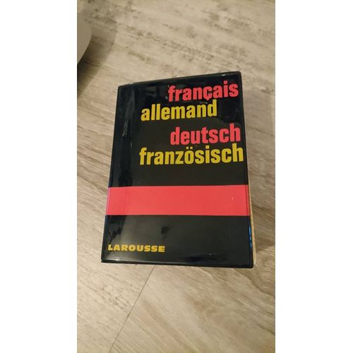 Dictionnaire De Poche Larousse Français Allemand 1958