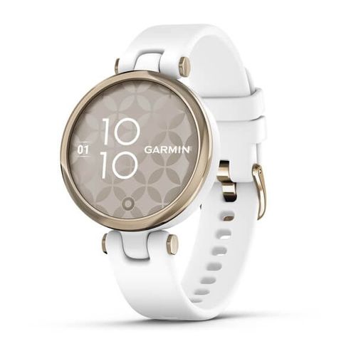Garmin Lily - Sport - Blanc - Montre Connectée Avec Bracelet - Silicone - Blanc - Taille Du Poignet : 110-175 Mm - Monochrome - Bluetooth - 24 G