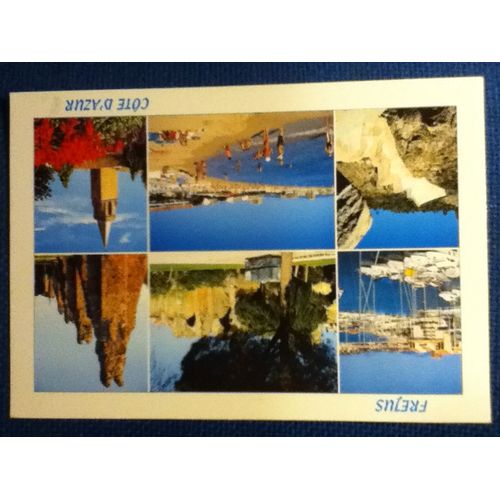 Frejus - Le Port - Les Arènes, Barrage De Malpasset Qui Céda Le 2/12/59- La Plage - La Cathédrale