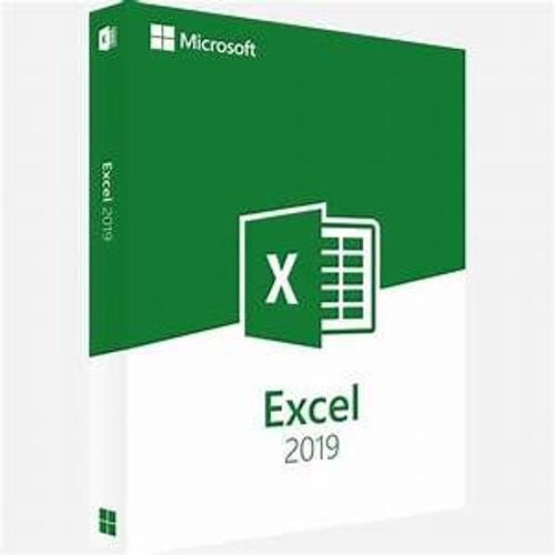 Microsoft Excel 2019 Toutes Langues 1 Pc - 32 & 64 Bits - Programme Unique - Version À Télécharger - Email