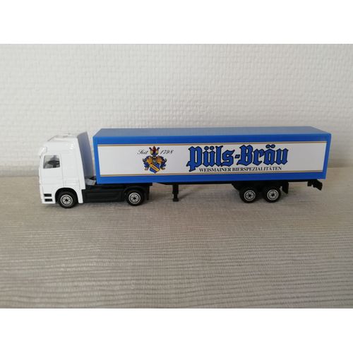 Camion Mercedes Biere Puls Brau Ho 1/87-Grell