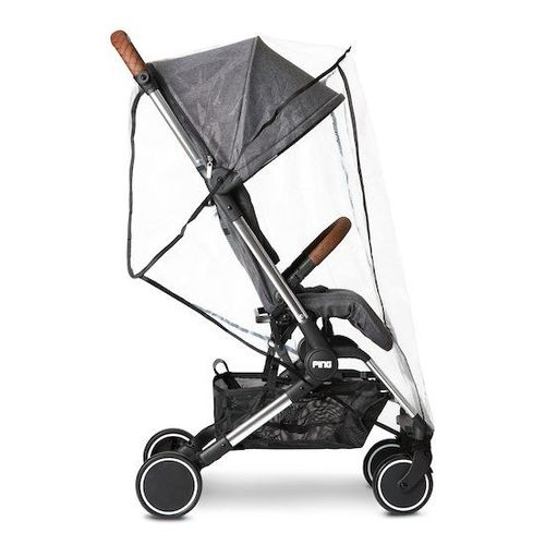 Habillage Pluie Pour Poussette Compacte Ping - Clear
