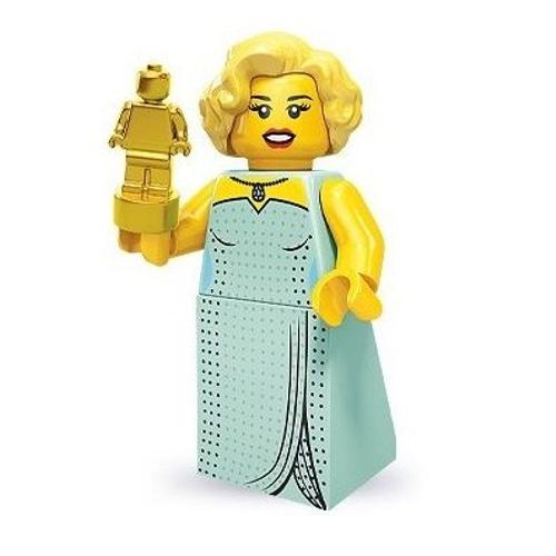 Lego Minifig - La Starlette D'hollywood