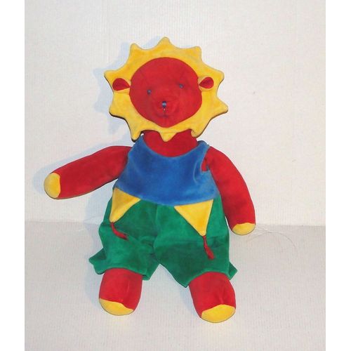 Doudou Lion Moulin Roty Multicolore Peluche Lion 38 Cm