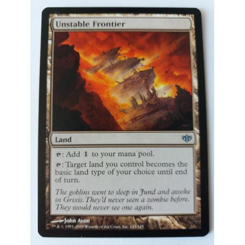 Unstable Frontier - Mtg - Conflux - 145