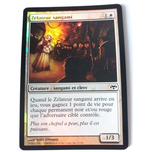 Zelateur Sangami - Foil - Mtg - Coucheciel - 9