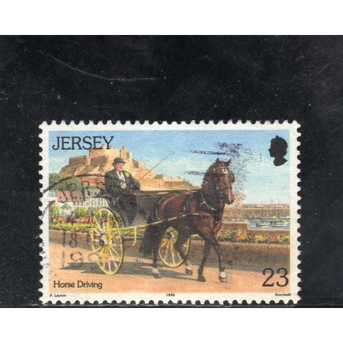 Timbre-Poste De Grande-Bretagne (Jersey)