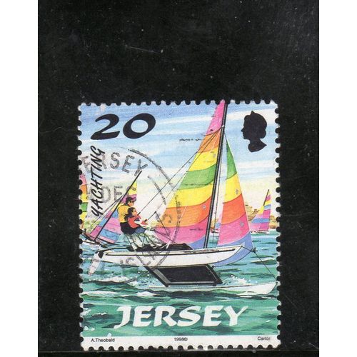 Timbre-Poste De Grande-Bretagne (Jersey)