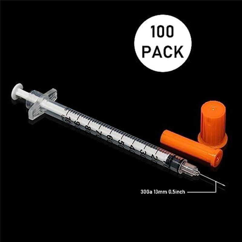 Seringue 1 Ml/Cc Avec Aiguille 30g 0,5 Pouce - Seringue Oran... - 4