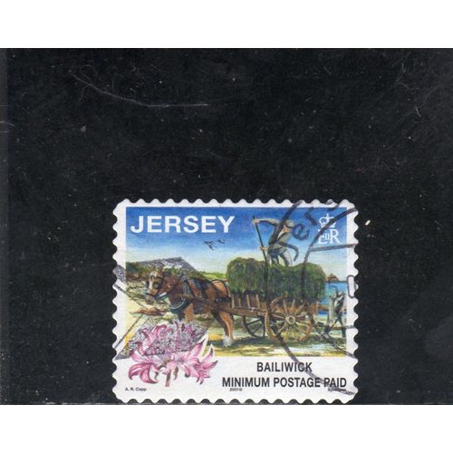 Timbre-Poste De Grande-Bretagne (Jersey)