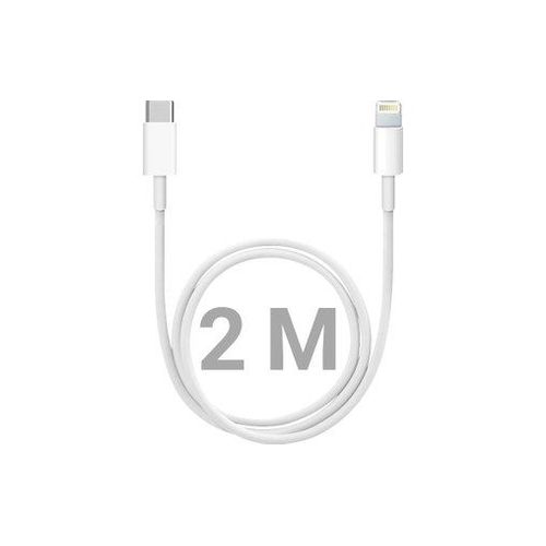 Novodio câble Lightning vers USB-C 2 mètres - Charge et synchronisation
