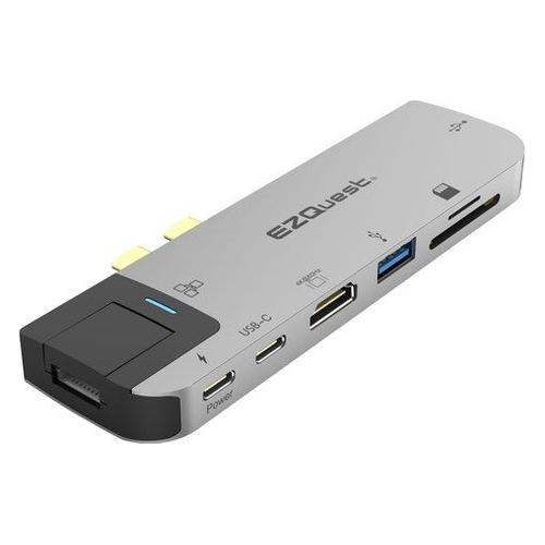 EZQuest X40228 - Dock USB-C multimédia 8 ports