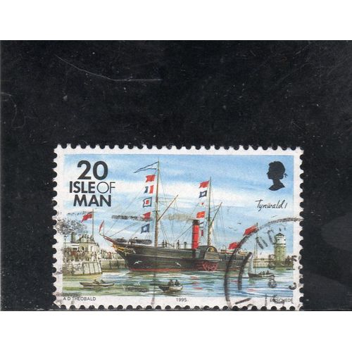 Timbre-Poste De Grande-Bretagne (Ile De Man)