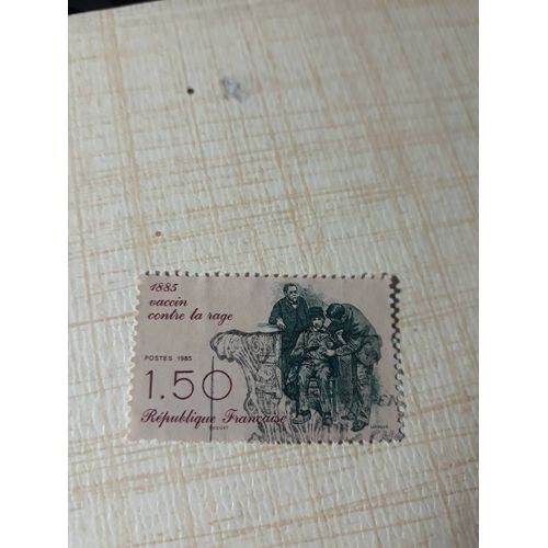 Vaccin Contre La Rage Timbre France 1985 Tp23