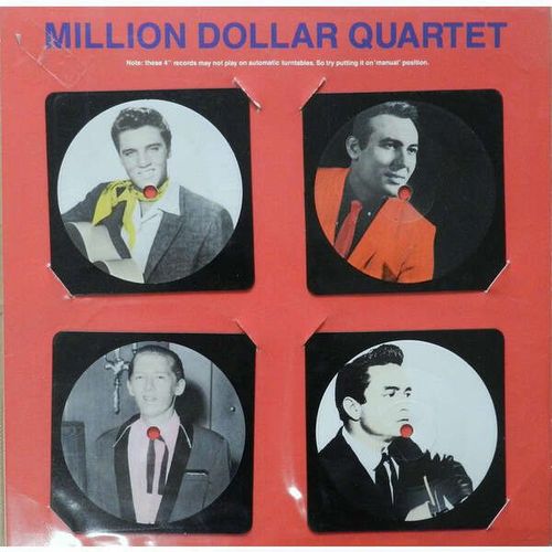 Million Dollar Quartet Set 4 Mini Picture Discs 45