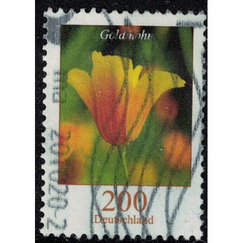 Allemagne 2006 Oblitéré Used Fleur Goldmohn Pavot D'or Coquelicot Doré Su