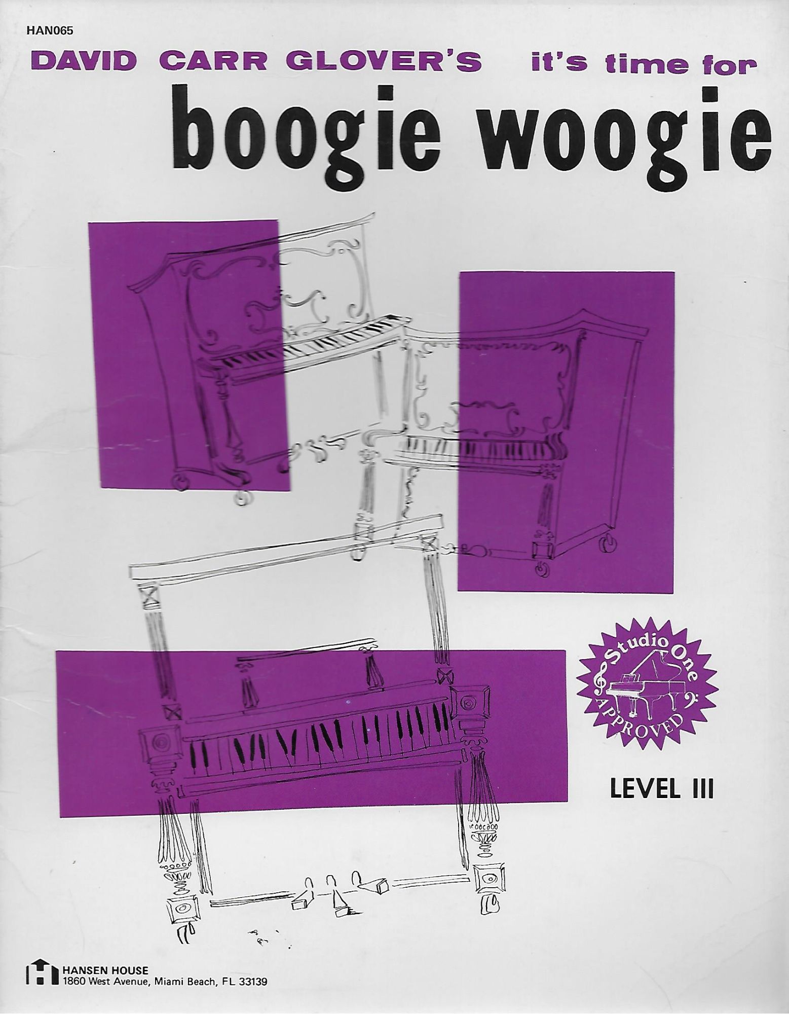 David Carr Glower's - Its Time For Boogie Woogie - Level Iii