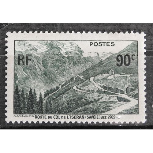 Timbre De France Neuf ** Iseran N°358