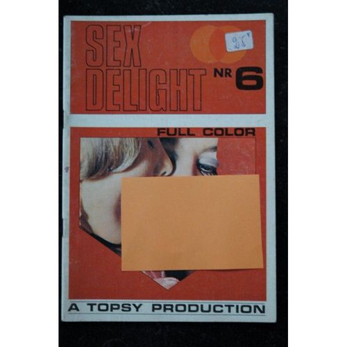 Sex Delight N° 6 - 1970 Env. - Topsy Vintage Erotic Photos Uniquement