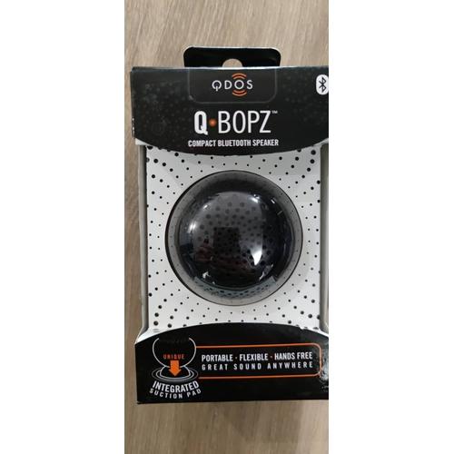 QDOS Q-BOPZ - Enceinte sans fil Bluetooth - Noir