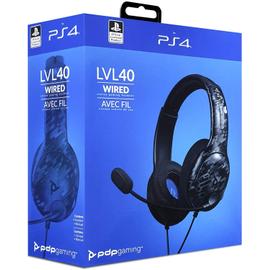 CASQUE SONY PS4 LVL 40 NOIR