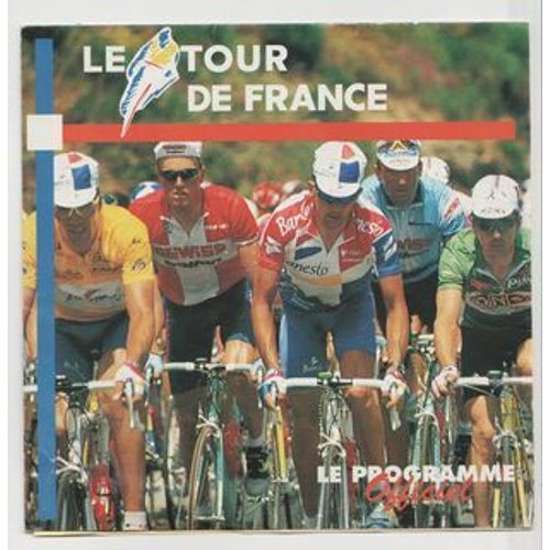Le Tour De France Le Programme Officiel 1996