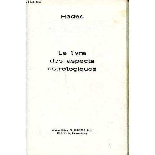 Le Livre Des Aspects Astrologiques