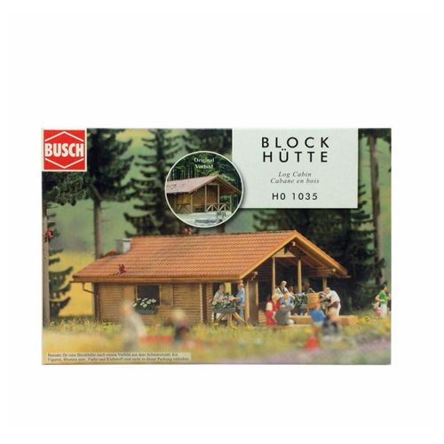 Modélisme Ho : Chalet En Bois-Busch