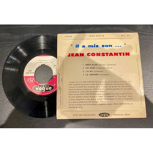 Ep 45t Obese Blues , Les Jours, J'ai Mis , Le Jardinier