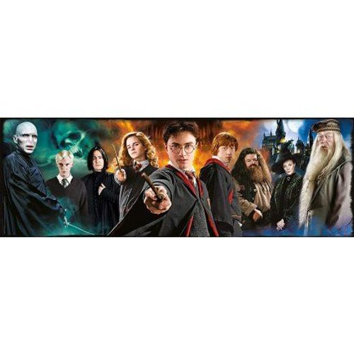 Puzzle Panorama Harry Potter 1000 Pieces Collection Film Fanatstique - Hermione Granger - Ron Weasley - Clementoni Nouveaute