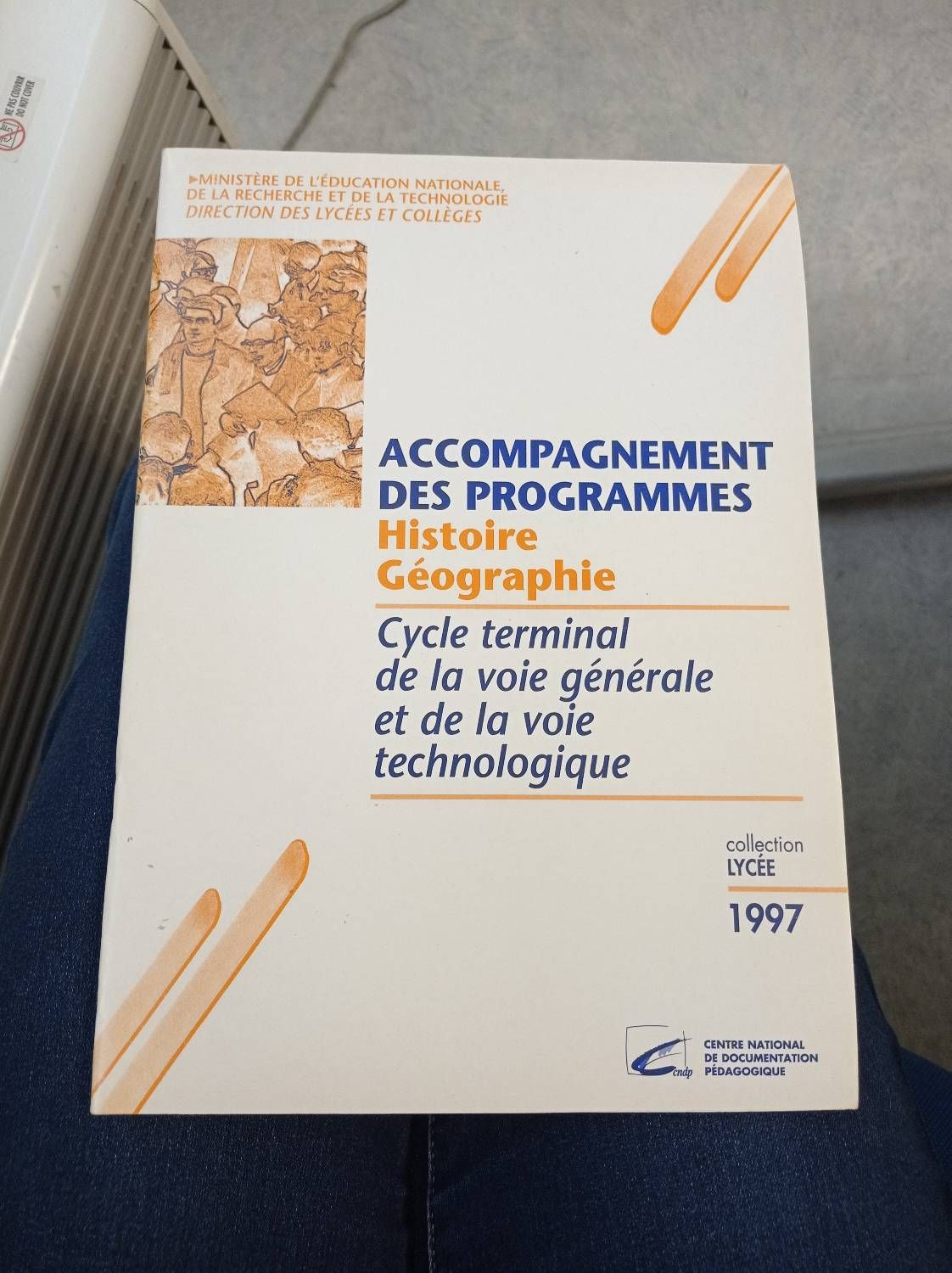 Accompagnement Des Programmes Histoire Géographie 1997