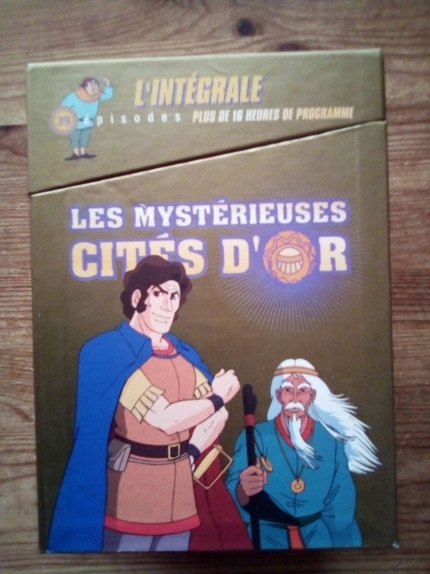 LES MYSTERIEUSES CITES D'OR Coffret DVD Intégrale