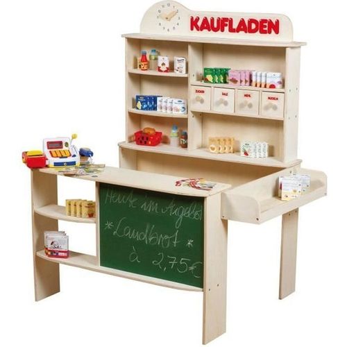 Jouets D'imitation - Roba - Marchande En Bois - Accessoires Inclus