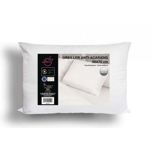 Oreiller Anti-Acarien Confort 30x50 Cm, Par Intemporel