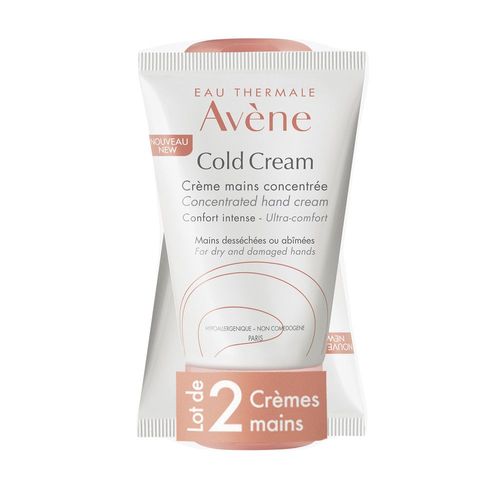 Cold Cream Duo Crème Mains 2x50ml - Eau Thermale Avène - Duo Crème Mains 